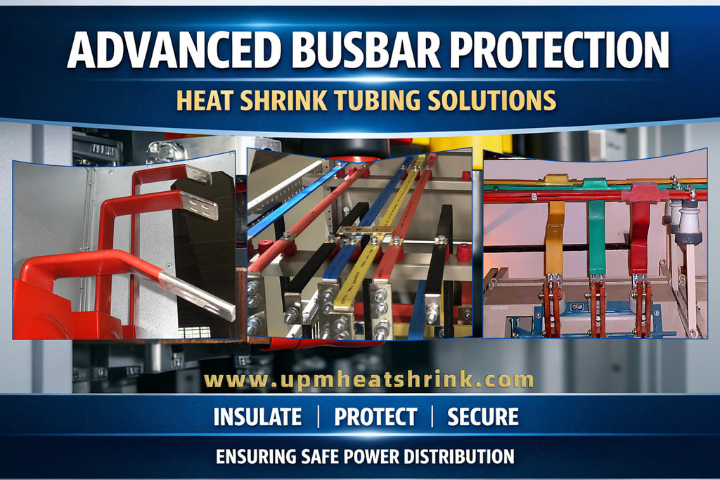 Busbar Heat Shrink Tubing & Joint Protection Solutions in Power Distribution and EV Systems #busbar#panel #switchgear #cabinet #heatshrink#copper #lapjoint