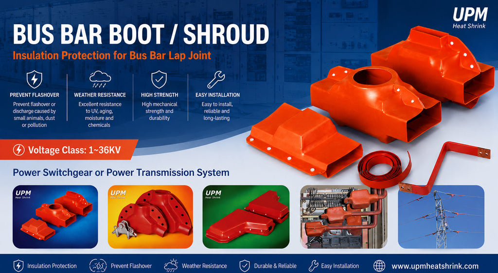 Bus Bar Lap Point Protective Cover / Insulating Boot 1~36KV