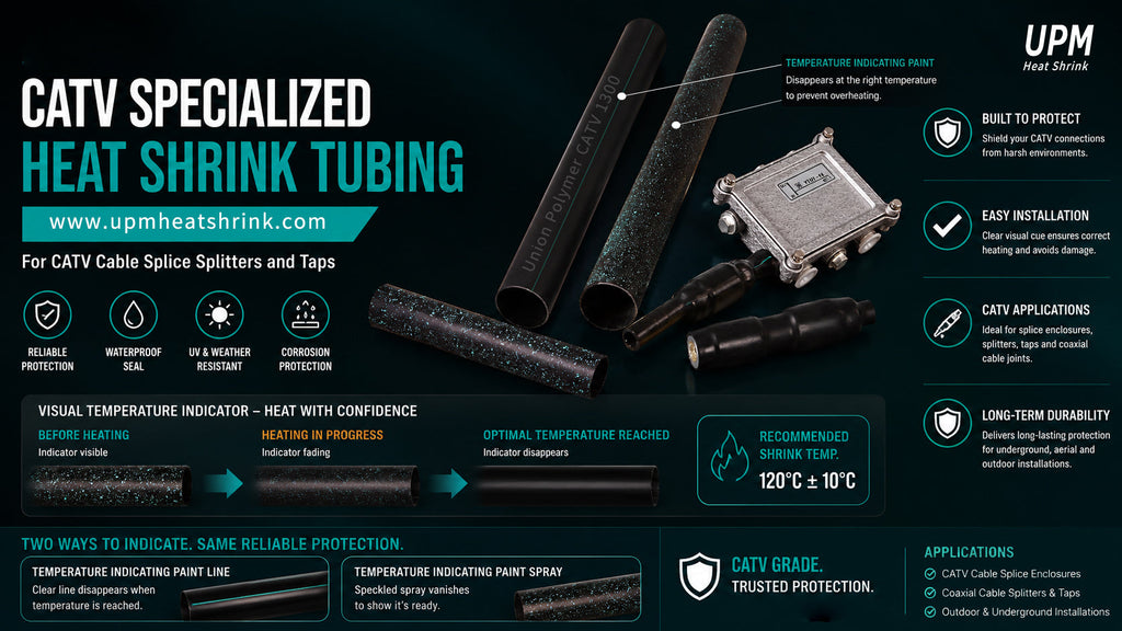 CATV Heat Shrink Tubing: Why It Matters for Reliable Cable Television Networks