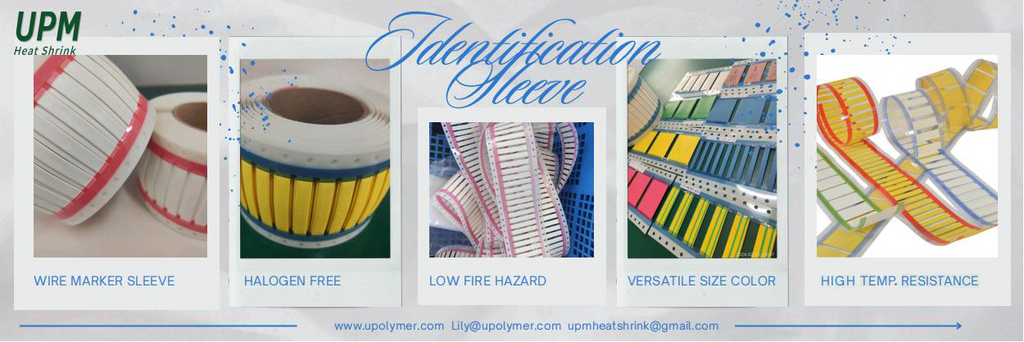 Etiquetado de identificación Funda termorretráctil para marcador Impresión láser o impresión por transferencia de calor