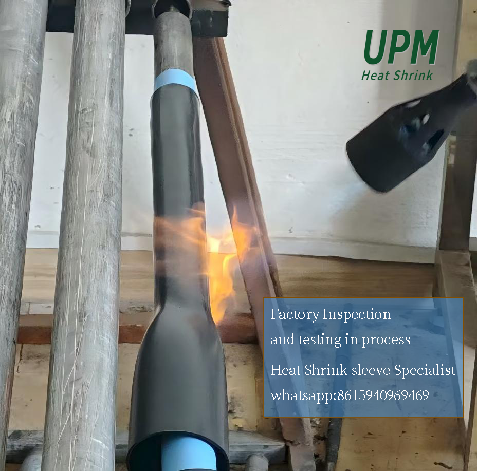 Factory inspection and testing before delivery. Heat Shrink Sleeve Specialist #upmheatshrink