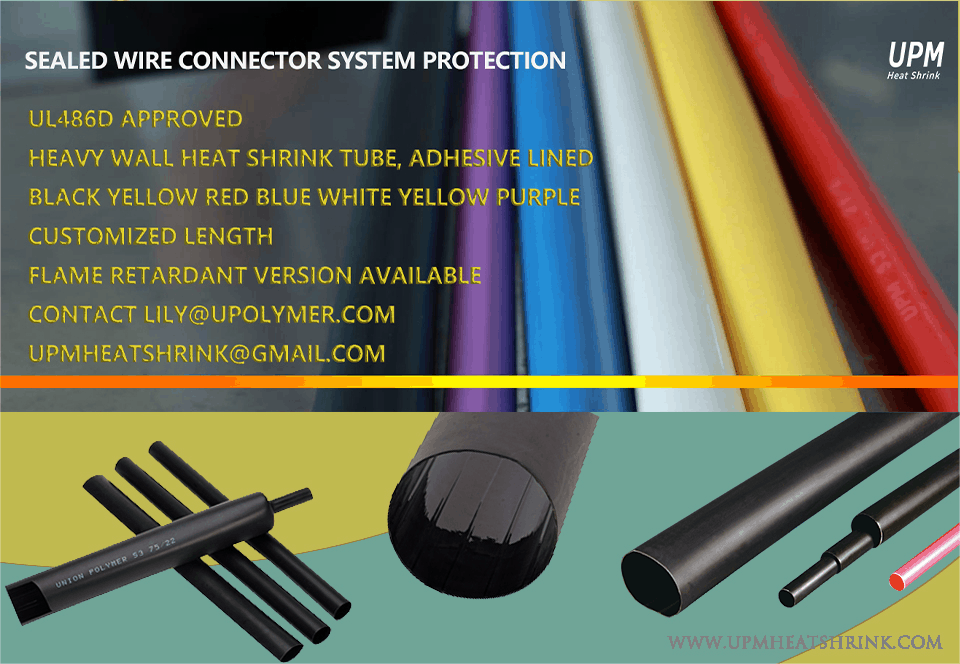 What is medium/heavy wall heat shrink with Adhesive looks like? How is it packed to save space? What's the sizes range? Any other color available? 