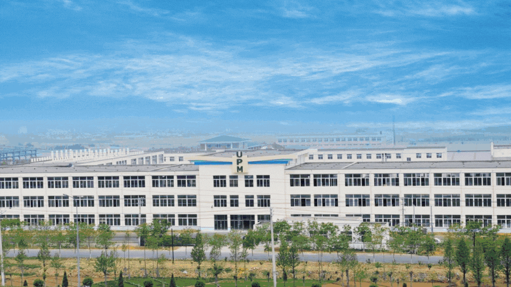 UPM Heat Shrink Factory Front View Proud to show where quality begins!