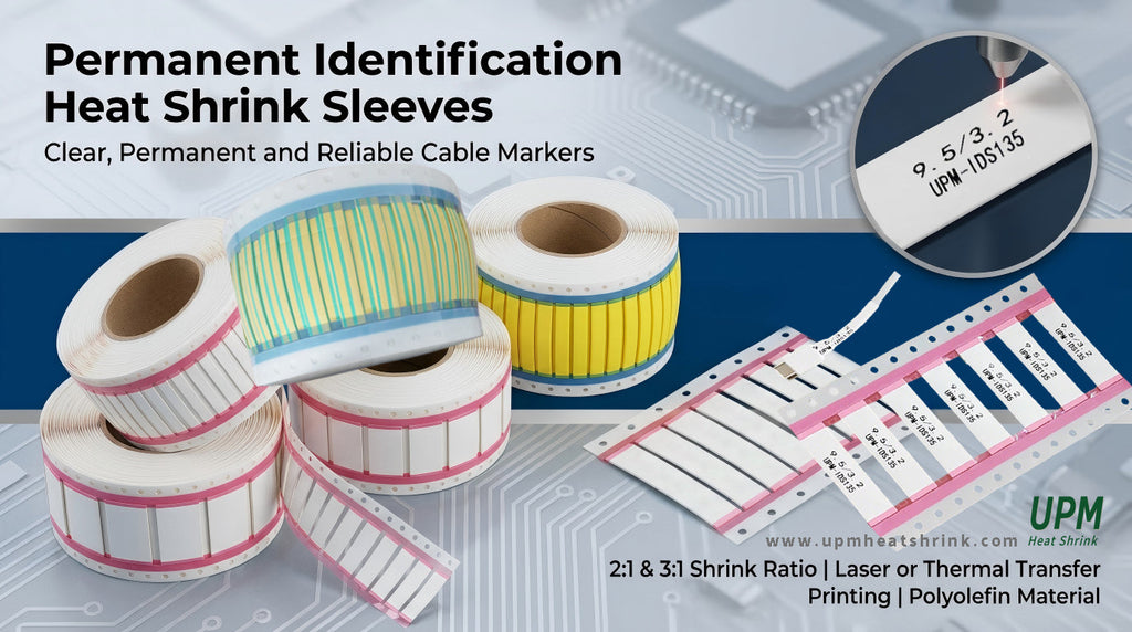Heat Shrink Identification Sleeves: Permanent Labeling Solutions for Military, Railway, and Power Distribution Applications