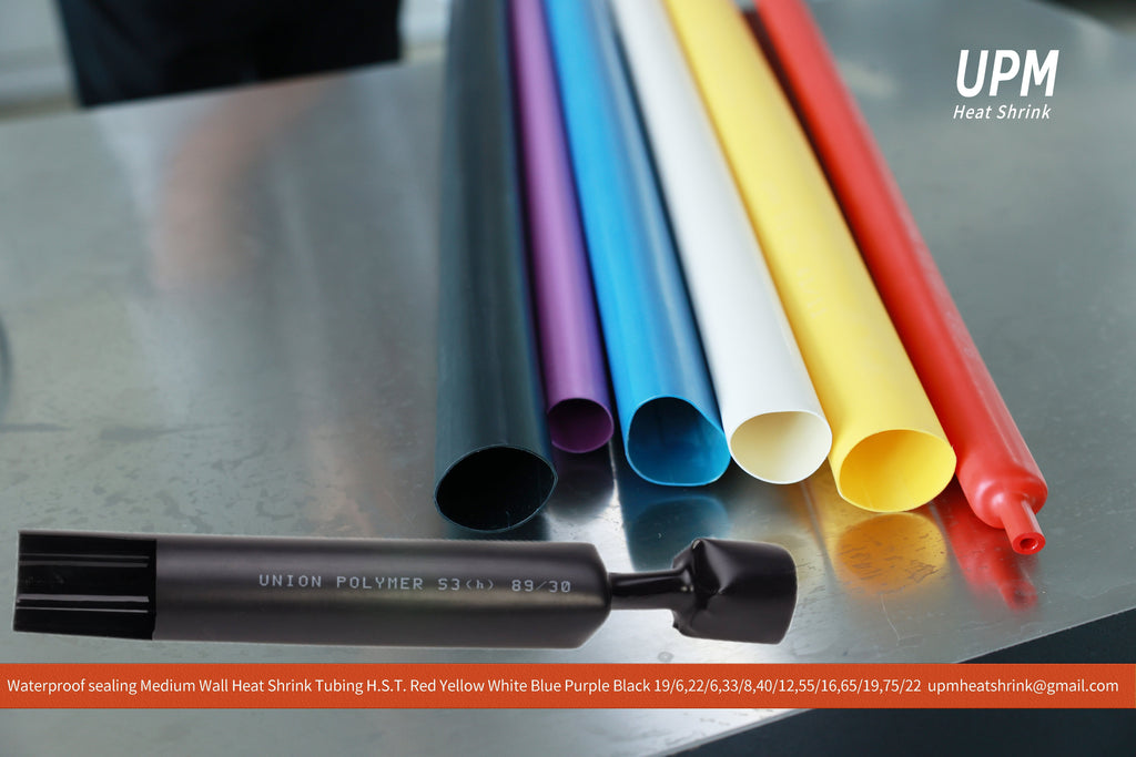 Versatile Color Medium wall heat shrink tubing waterproof sealing