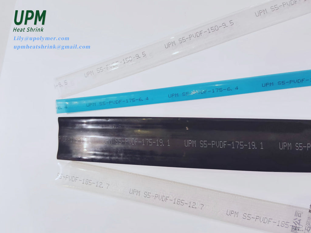 PVDF heat shrink tubing rated to 175 °C durability, flexibility, and premium protection in one lightweight solution