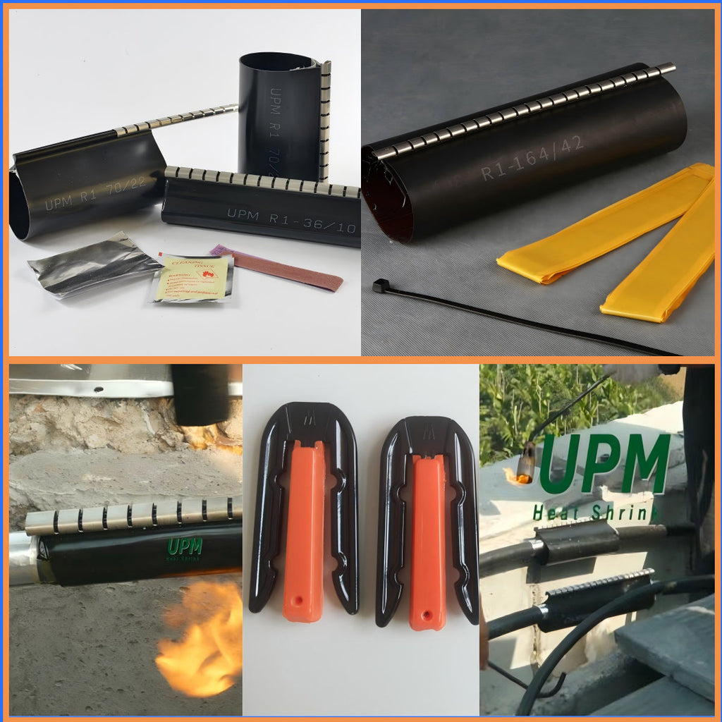 Wraparound Heat Shrink Cable Repair Sleeve