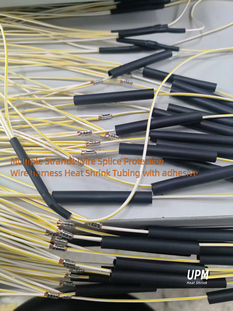 How to protect your wire splice point? Pre-cut  customized sizes and length heat shrink may bring you more solutions.