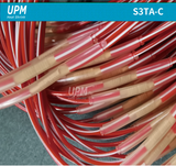 Tubo termorretráctil de doble pared de poliolefina flexible transparente S3TA-C