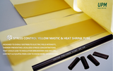 Yellow Stress Control Mastic Tape in Cable Accessories
